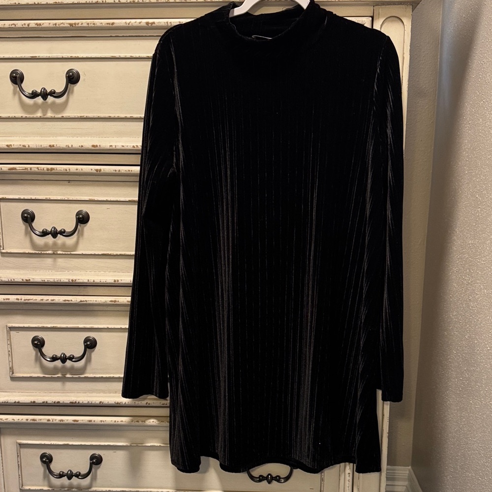 Show Me Your MuMu Black Long Sleeve Dress